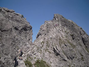 The Liechtenstein mountains
