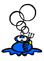 The Bubble Scuba Diving club logo