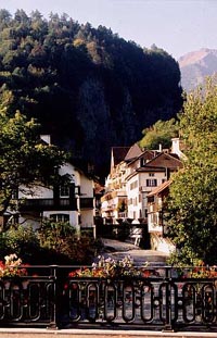 Vie wof the old town of Bad Ragaz