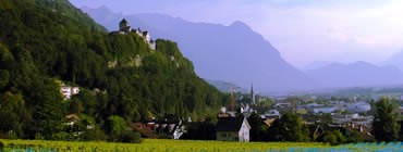 Panorama of Vaduz