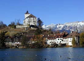 Picture of Werdenberg Castle near Buchs