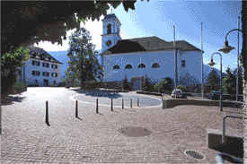 The parish church of Mauren, Liechtenstein